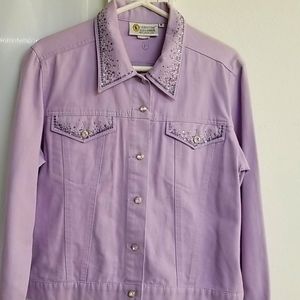 Christine Alexander Jean coat